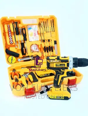 Dewalt 60PCS Tool Kit With Powerful 28V Cordless Drill (3)