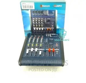 Max PMX402DU 4 Channel Powered Mixer Mixing Console Bluetoot