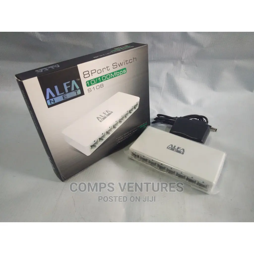 Alfa Net 8 Port Switch10/100mbps