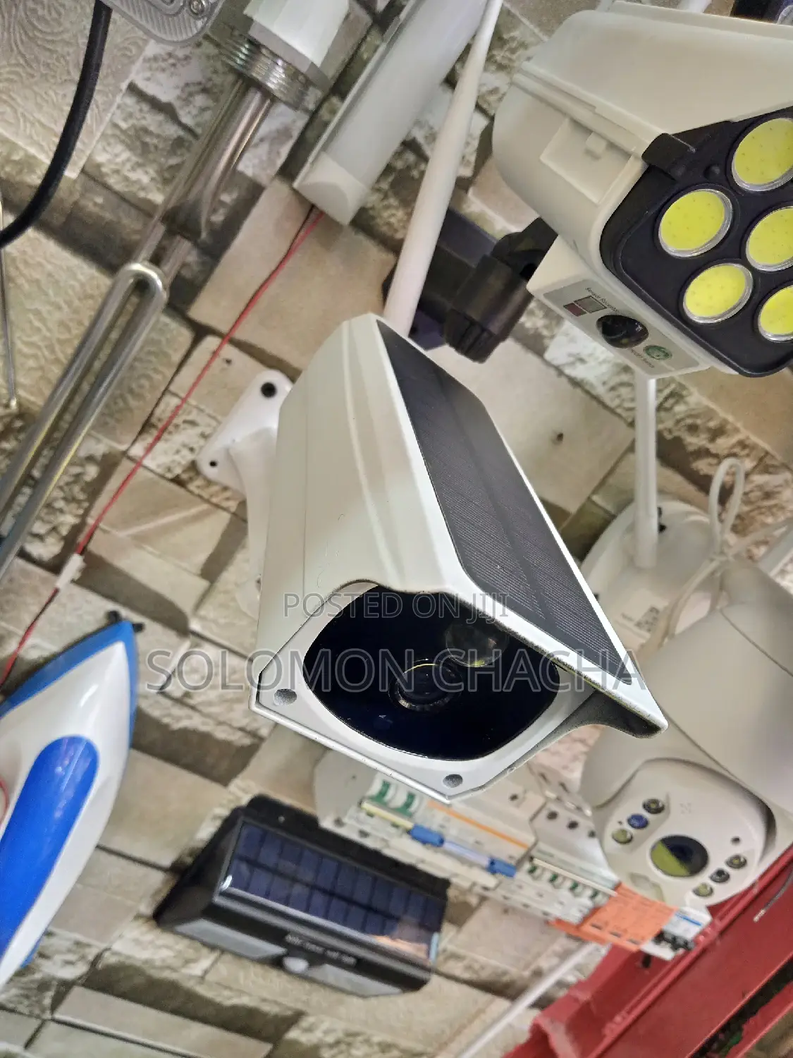 One Eye Smart CCTV Camera Solar Powered
