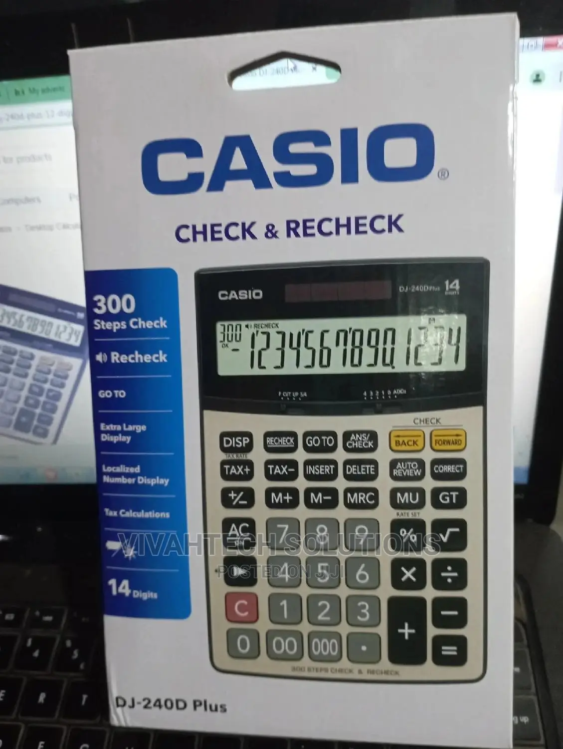 Casio Dj-240d Plus Calculator