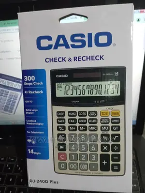 Casio Dj-240d Plus Calculator