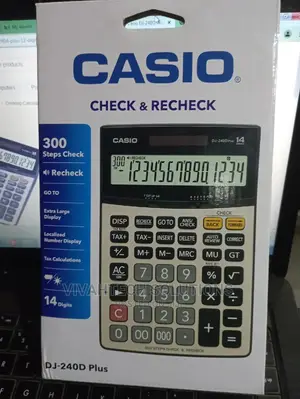 Casio Dj-240d Plus Calculator