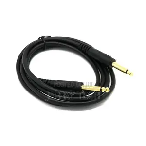 6.35mm Mono Jack 1/4 Ts Guitar Instrument Cable Nylon Braid