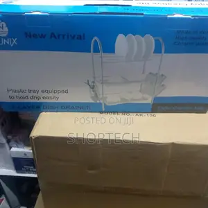 Nunix 3 Layer Dish Drainer Rack