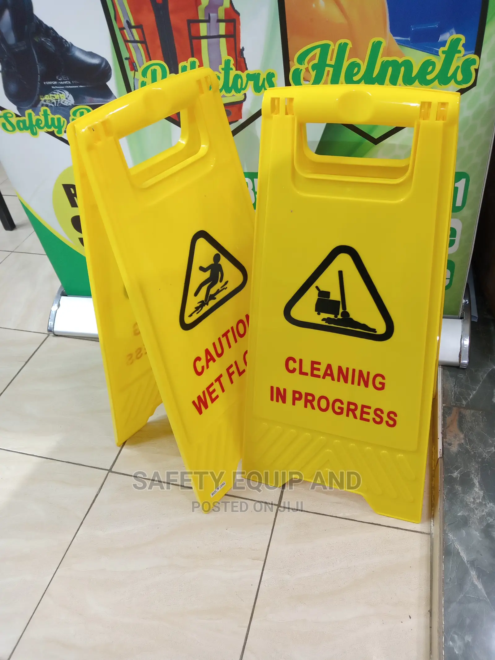 Caution Cleaning in Progress Available