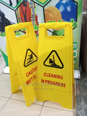 Pop Up Wet Floor Signs