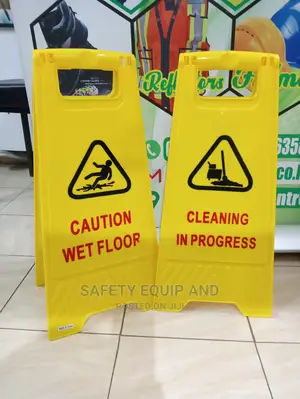 Cleaning in Progress Signs-Reflective Board