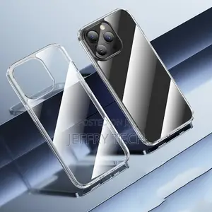 Ultra-Thin TPU + Glass Protective Case for iPhone 13 Pro Max