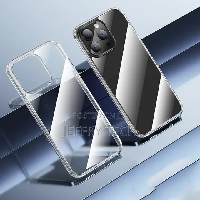 Ultra-Thin TPU + Glass Protective Case for iPhone 13 Pro Max