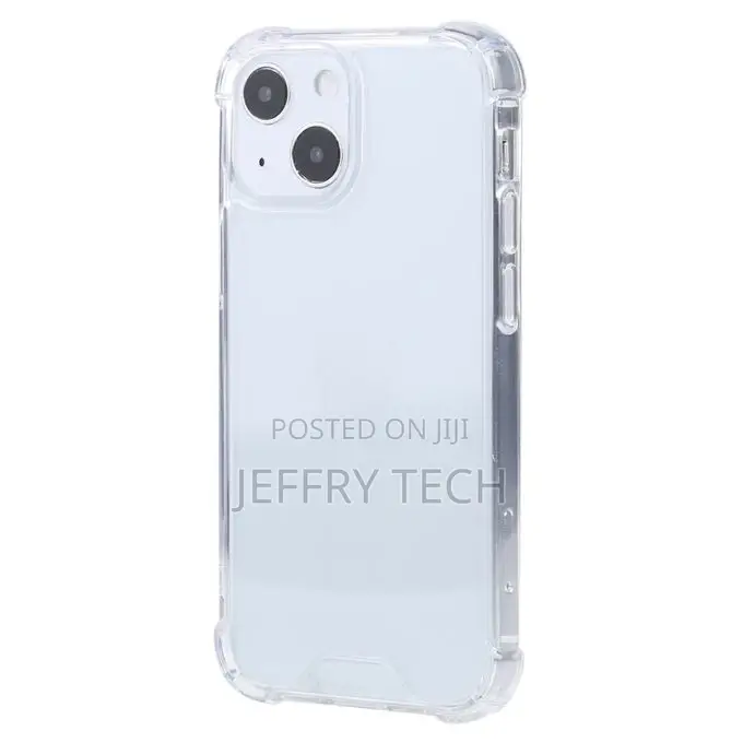Corners Shockproof Soft TPU Case for iPhone 13 Mini-Transpar
