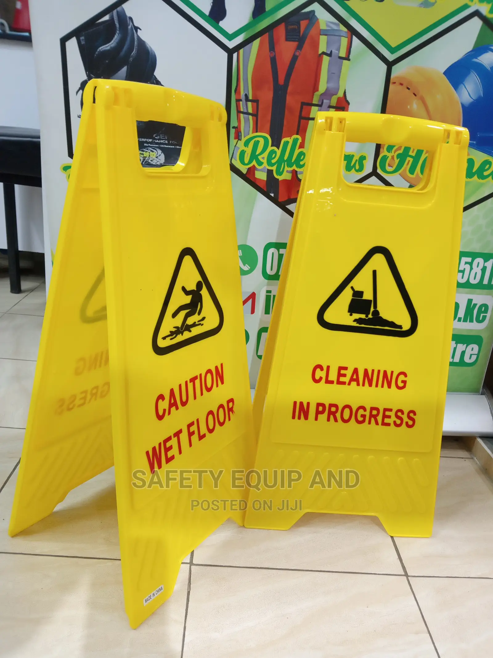 Floor Sign Caution Wet Floor
