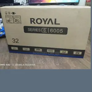 Flameless Royal Tv 32 Inches Digital