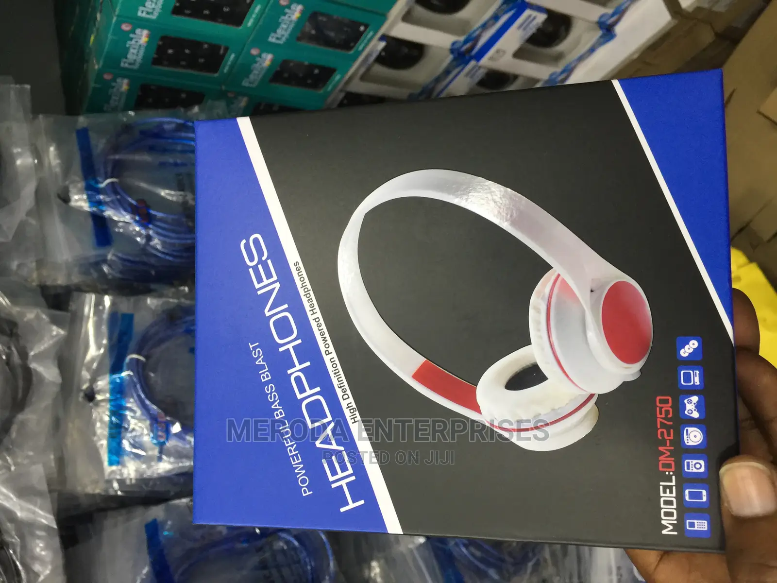 DM-2750 Powerful Headphones