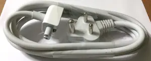 Power Adapter Extension Cable Plug India Type D 3-Prong Cabl