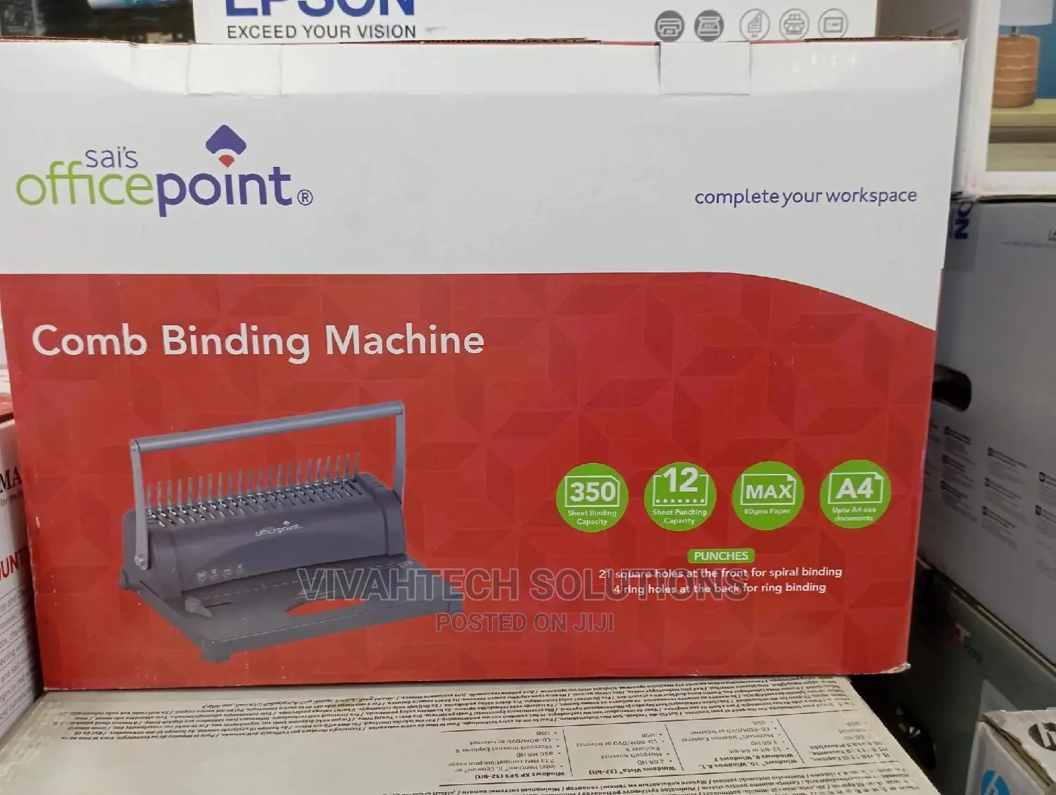 Comb Binding Machine
