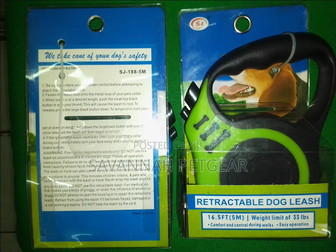 Retractable Dog Leash 16.5ft