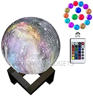 Moon Lamp Night Light Kids 5.9 Inch Galaxy Star Lamp 16 Colo