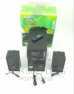Ampex AX3124BT 2.1 Channel Multimedia Speaker Subwoofer