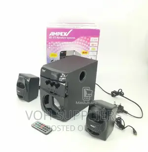 Ampex AX532BT 2.1 Channel Multimedia Speaker Subwoofer Syste