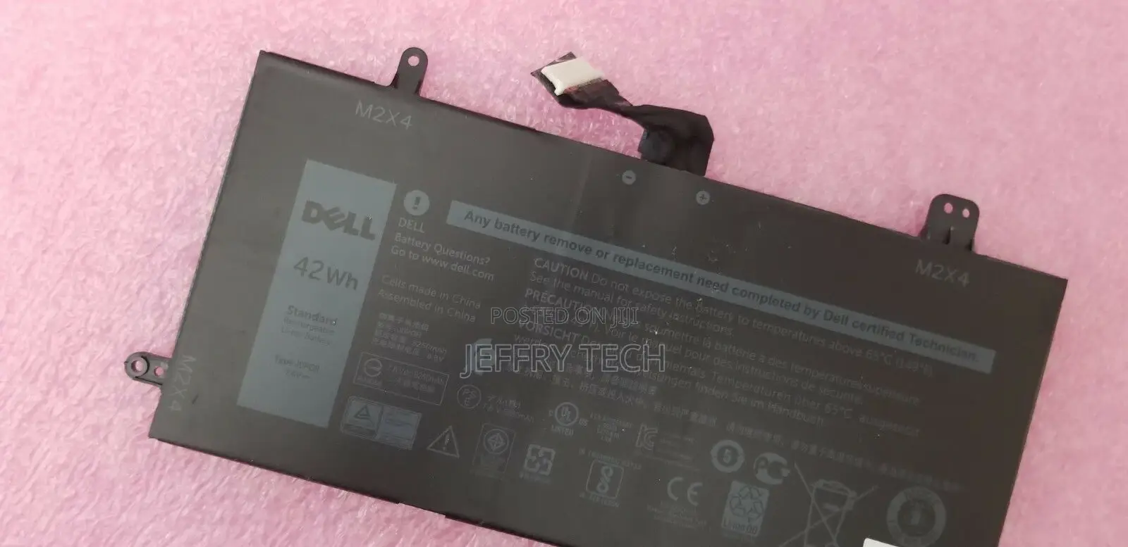 Original Battery for Dell Latitude 5285 Series 42wh J0PGR