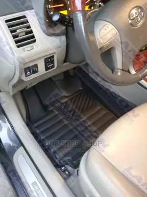 Black Leather Deep Dish Mats