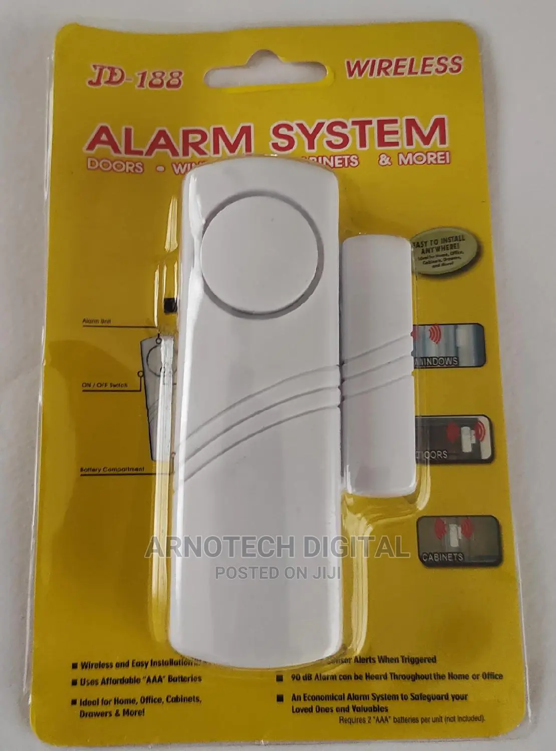 Wireless Windows Doors Sensor Alarm