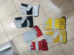 Red Gloves-Yellow Gloves-Grey Leather Gloves