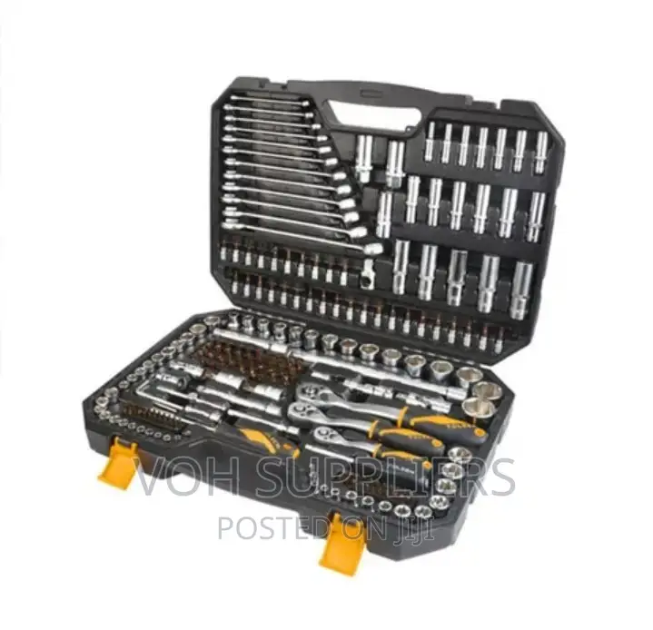 Tolsen Professional 216pcs Box Case Combo Package Wrench
