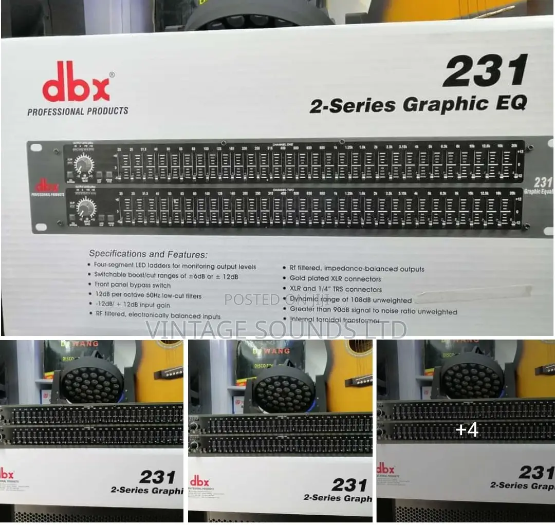 Dbx 231 Graphic Equalizer