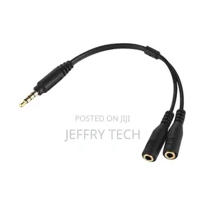 3.5mm Microphone Adapter Cable Audio Stereo Mic Converter Co