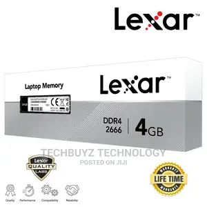 Lexar Laptop RAM DDR4 4GB 2666