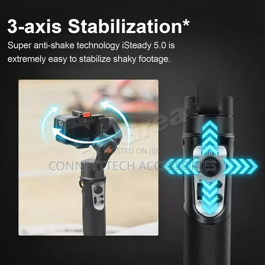 Hohem Steady Pro 4 3axis Action Camera Gimble Stabilizer