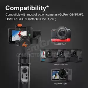 Hohem Steady Pro 4 3axis Action Camera Gimble Stabilizer