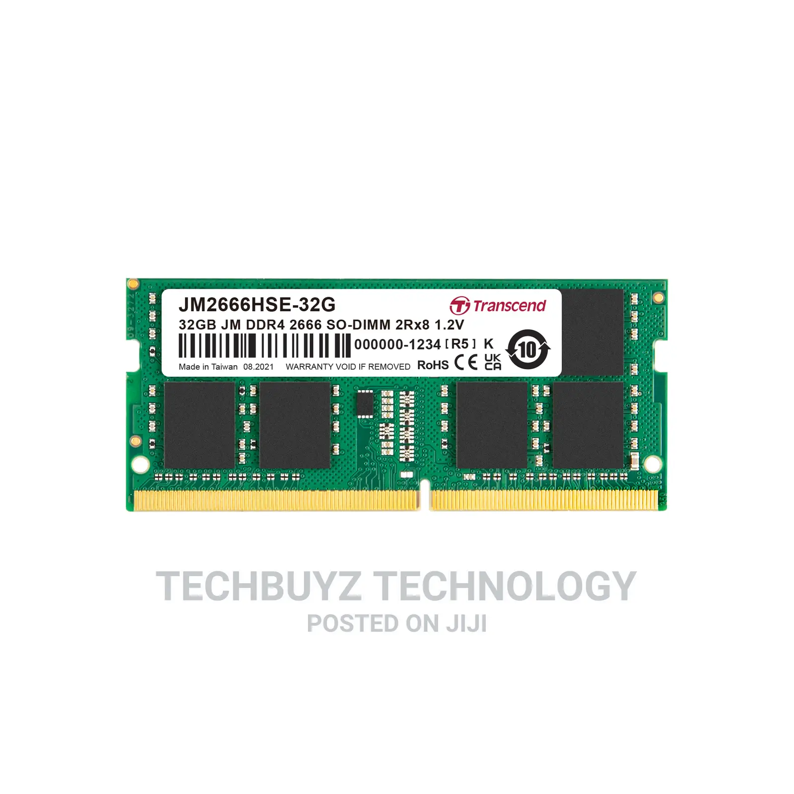 Transcend Laptop RAM DDR4 32GB 2666