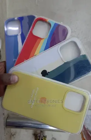 iPhone 13 Pro Max Silicone Case ( Fancy)