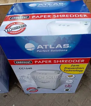 Cross Cut Shredder 15 Sheets Atlas Cc1540