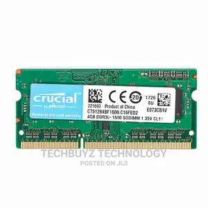 Crucial Laptop RAM DDR3L 4GB 1600