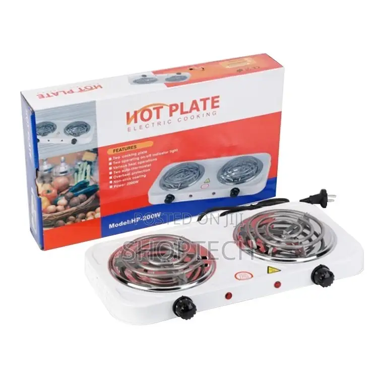 Electric Hot Coil Stove Double