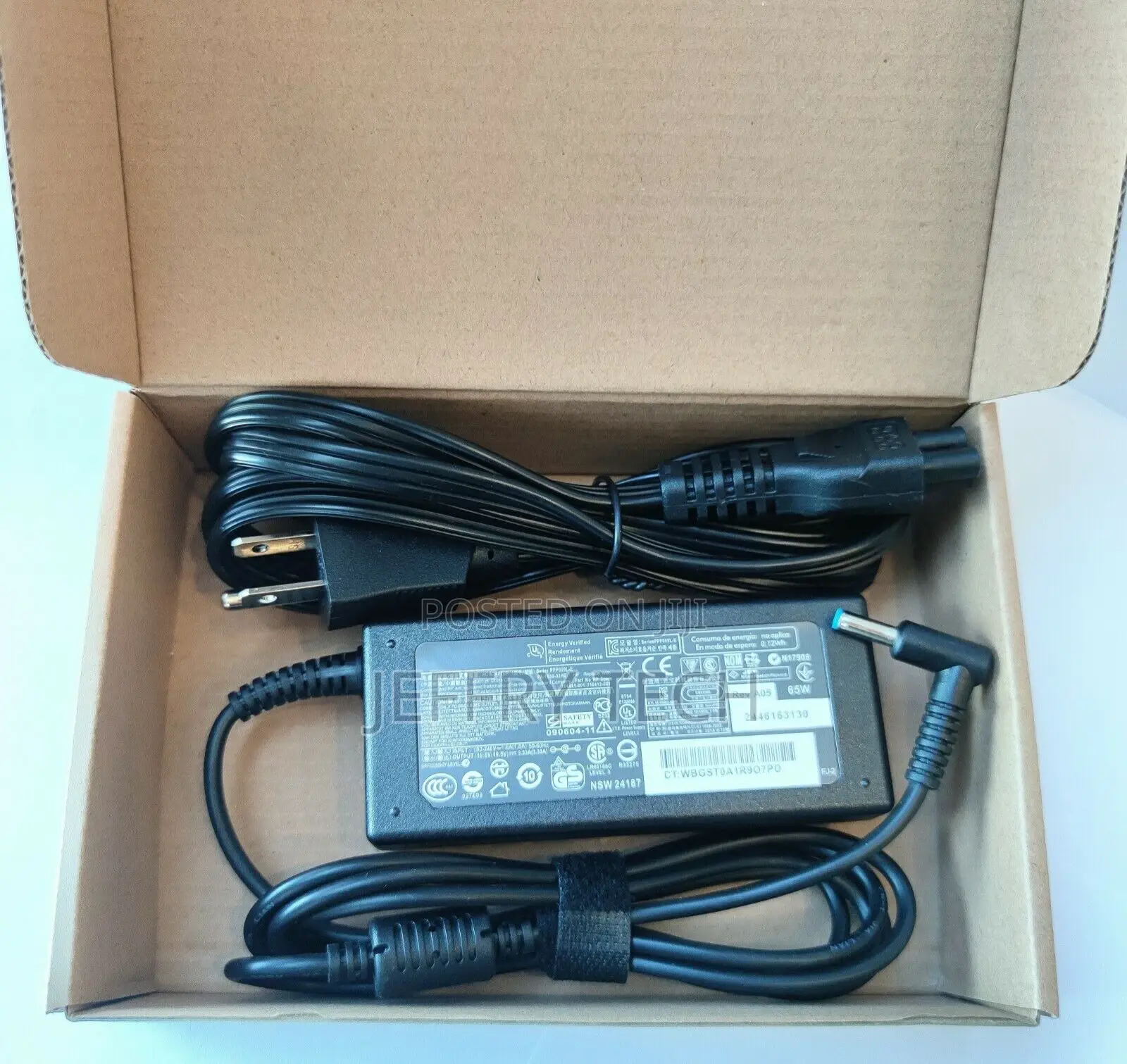 65W HP AC Adapter Charger Blue Tip Pavilion 71414