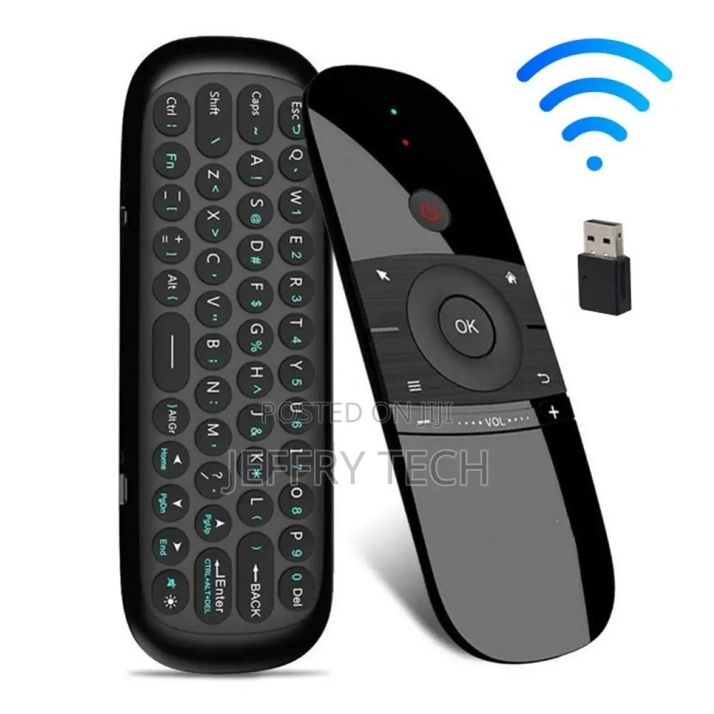 Mini Wireless Keyboard Air Mouse IR Remote Control for Andro