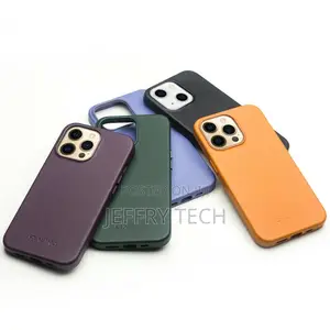Leather Back Case/ Cover for iPhone 13 Pro Max With Magsafe