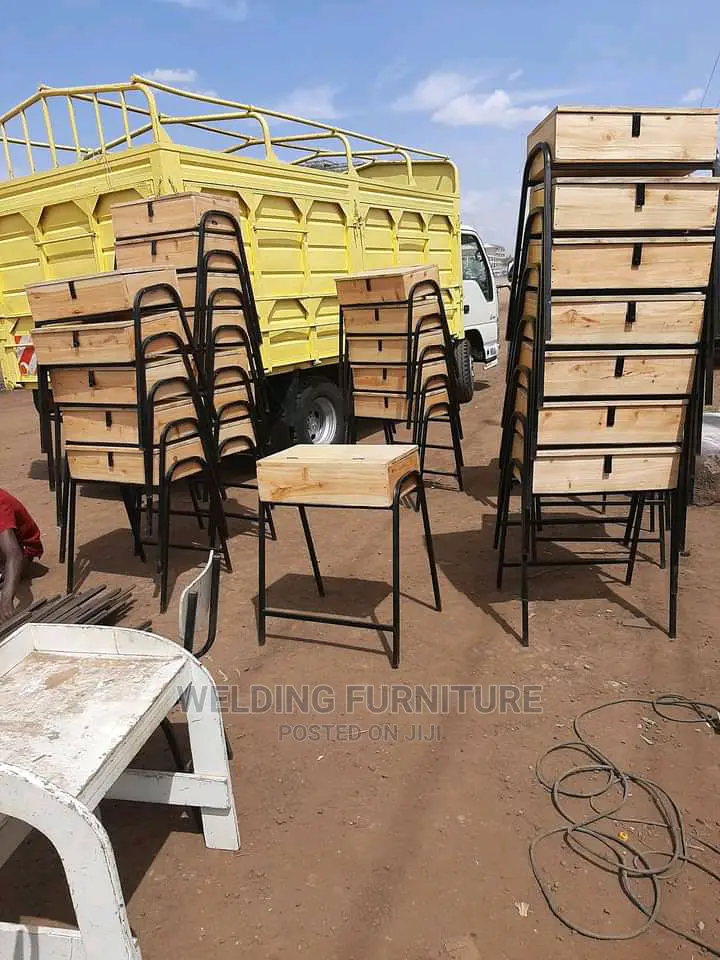 School Locker and Chairs