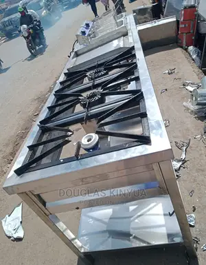 Combined Cooker With Gas Cooker,Fryer and Griddle