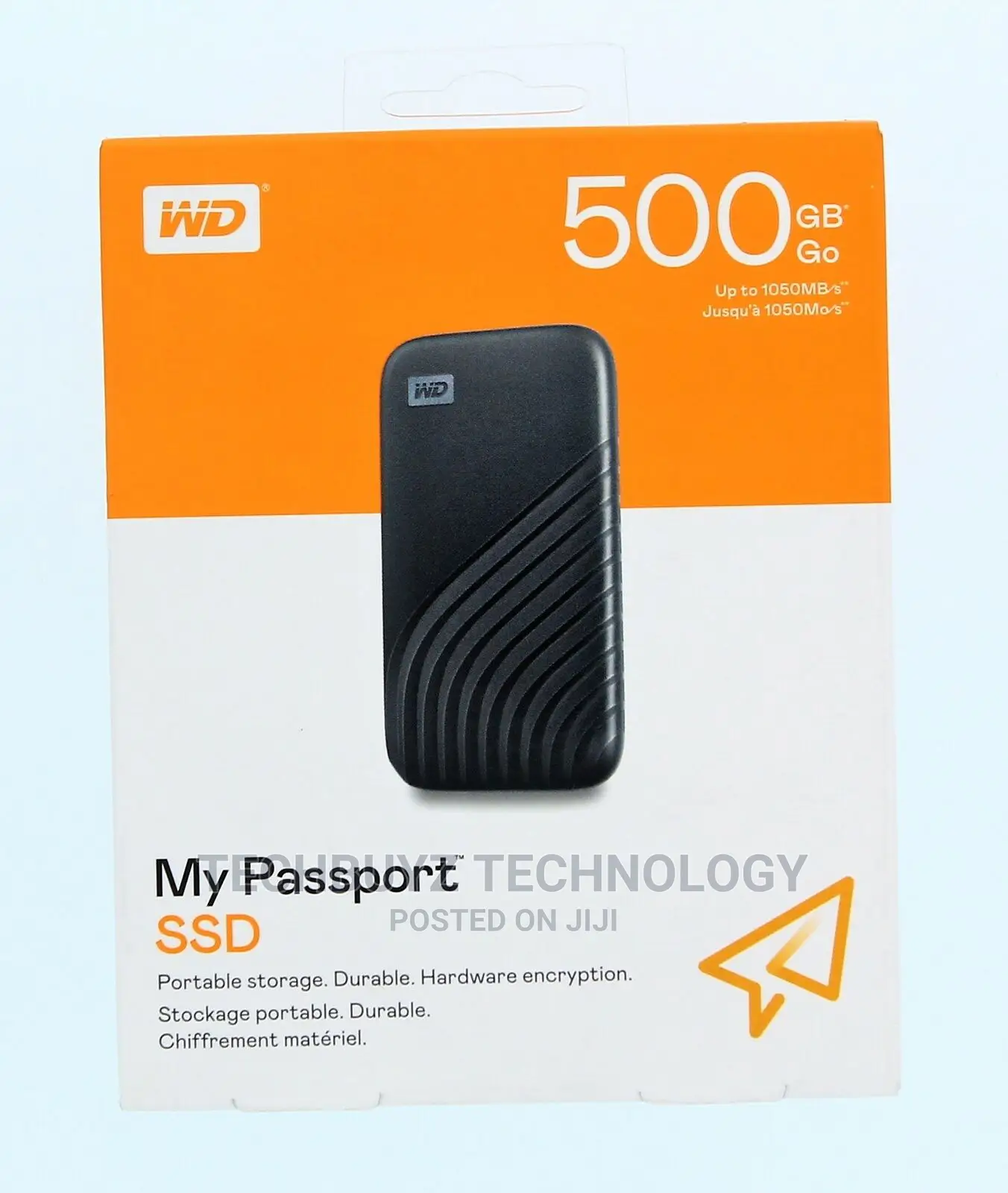 WD My Passport Ssd 500gb - Wdbagf5000agy-Wesn