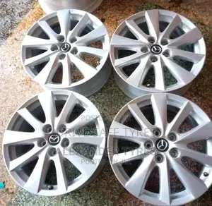 17 Inch Mazda Rims Set Silver