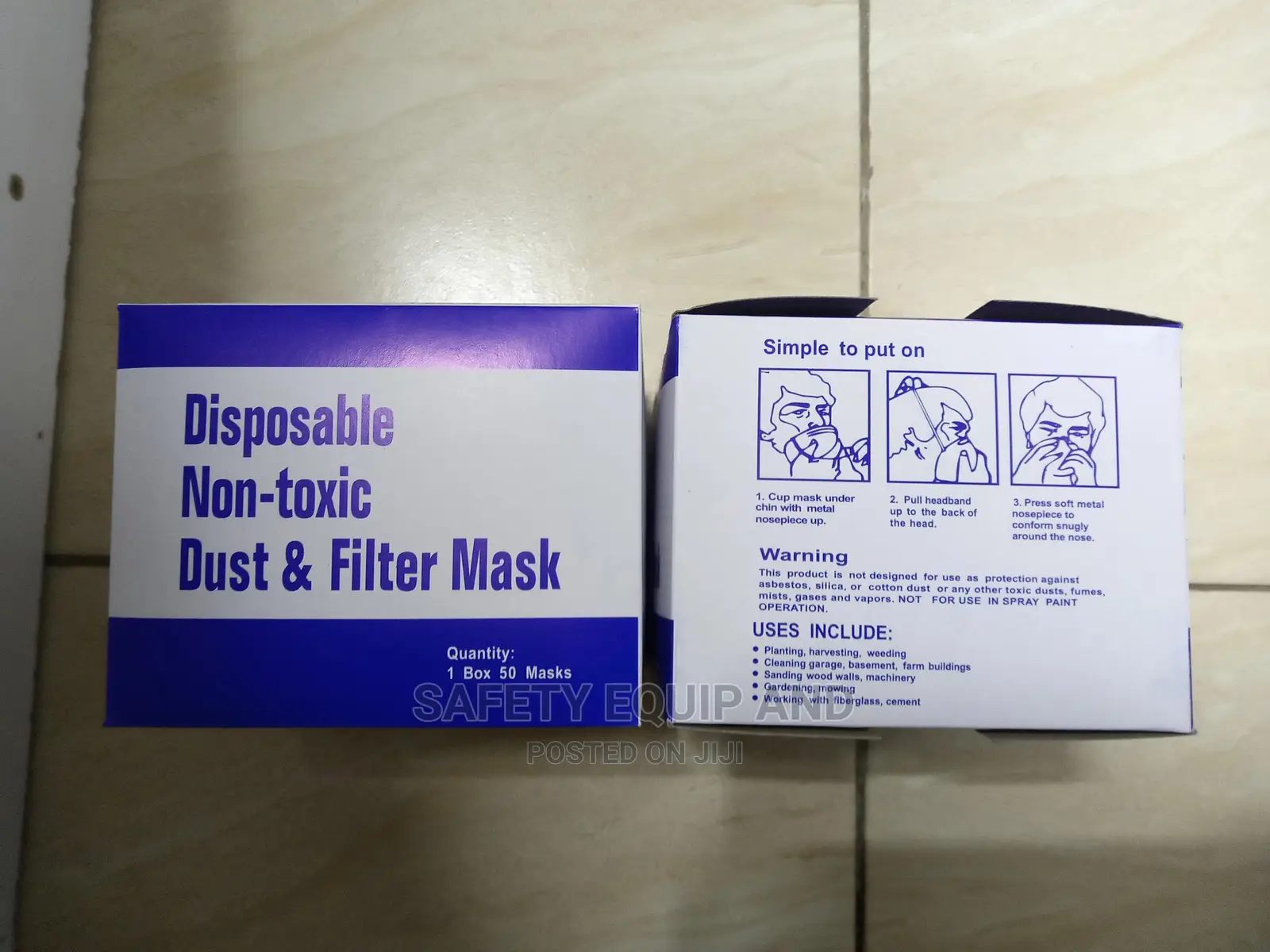 Disposable Filter Masks Restocked