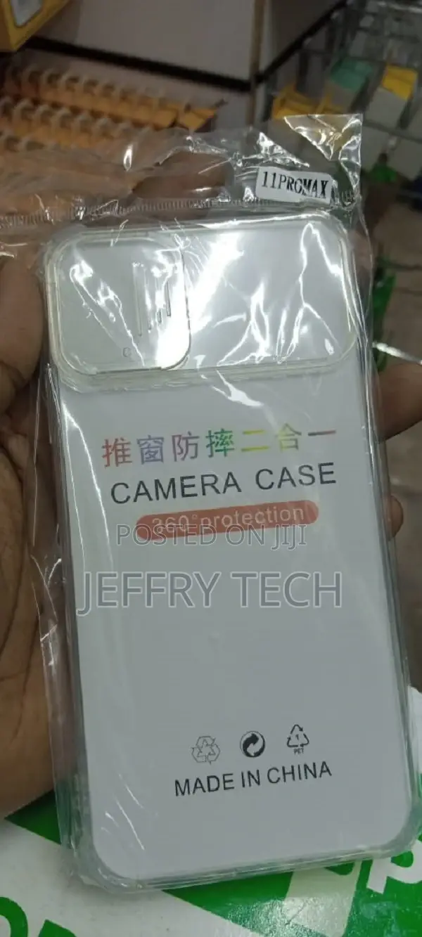 iPhone 11pro Max Clear Case With Camera Shield