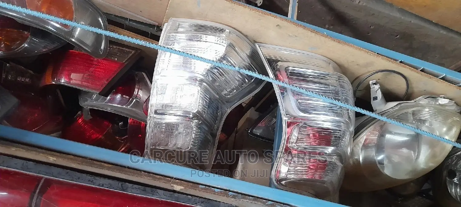 Prado 150 Tail Lights Clear