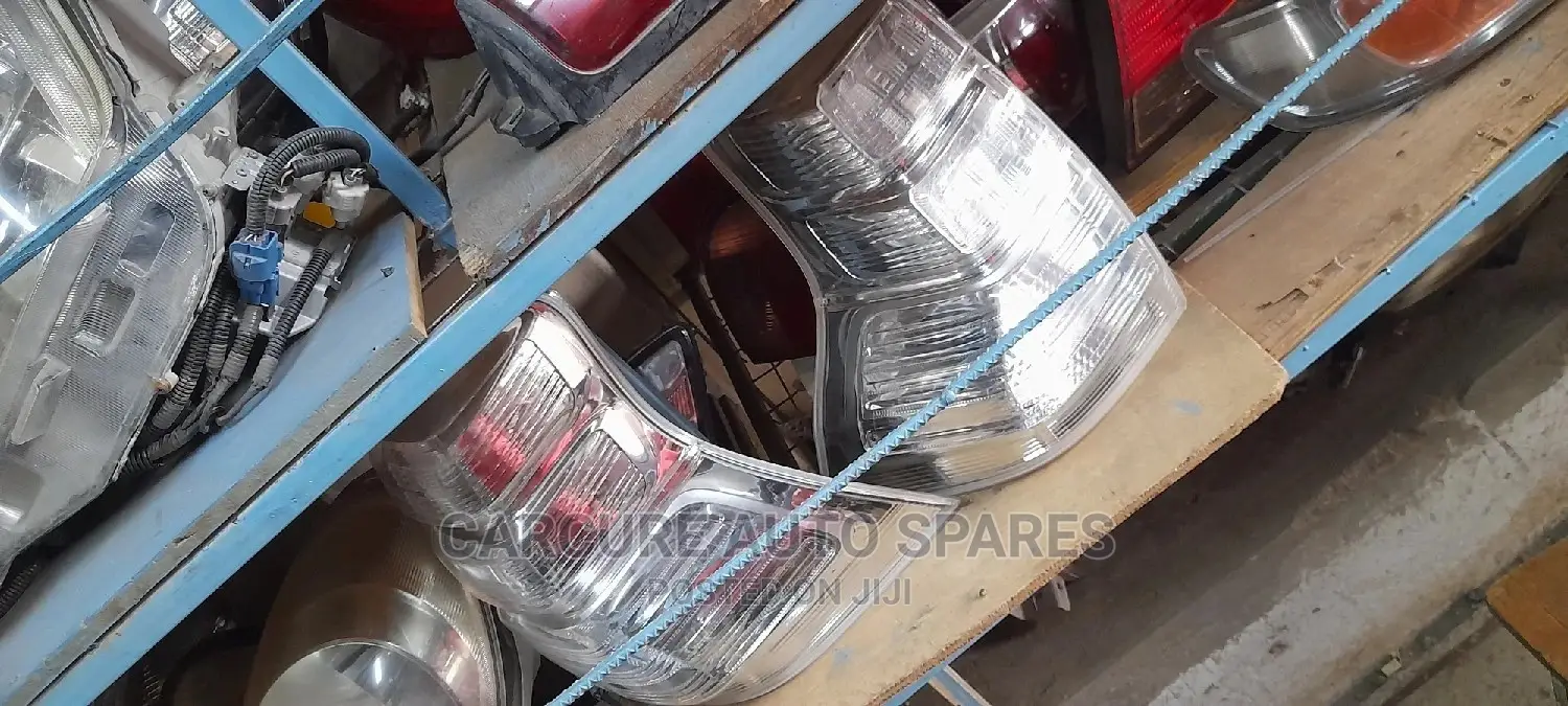 Prado 150 Tail Lights Clear